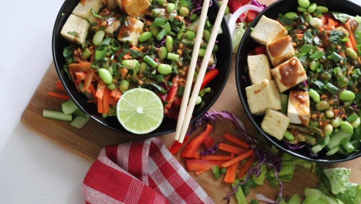Easy Thai Inspired Peanut Salad