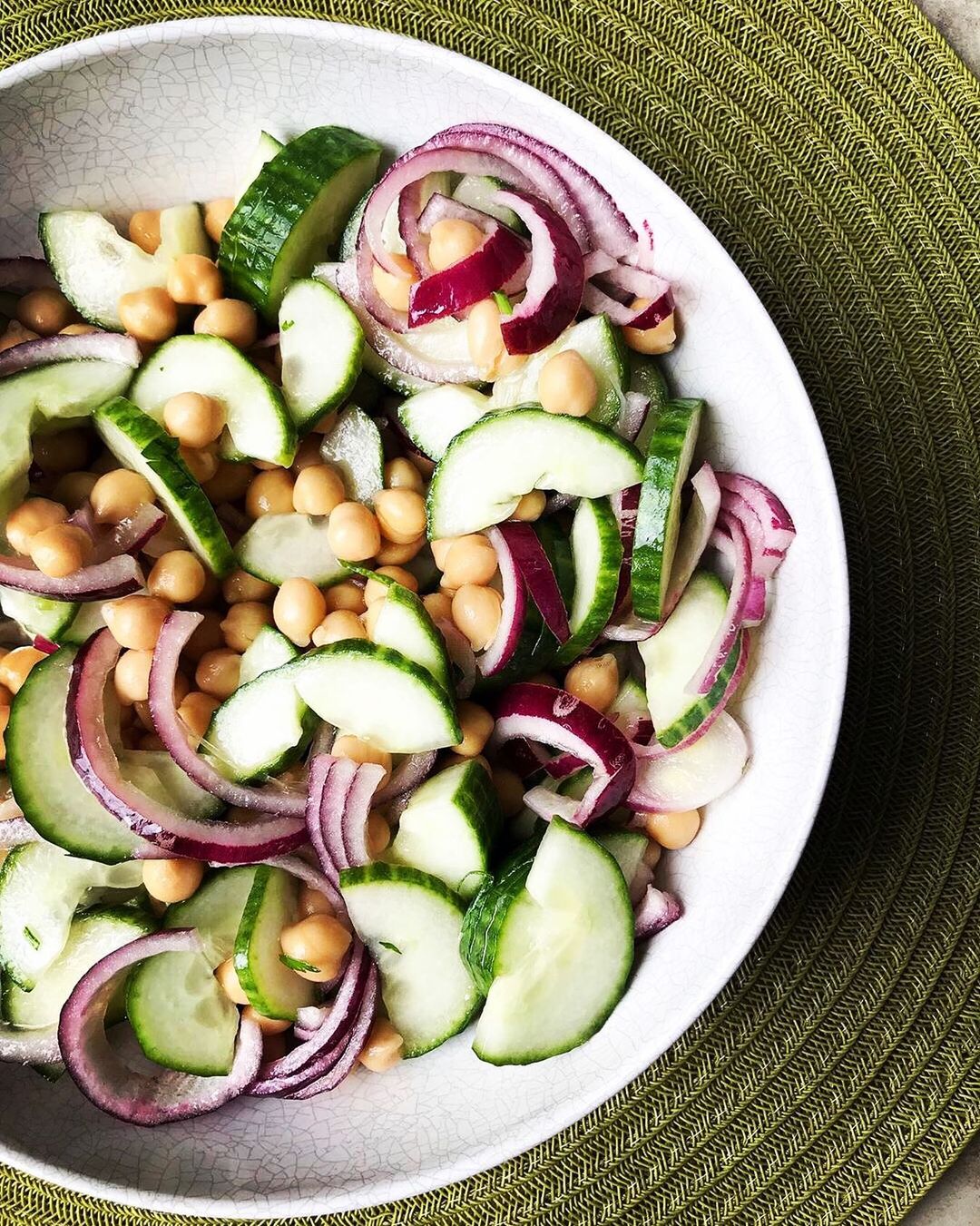 Fresh and Simple Summer Chickpea Salad