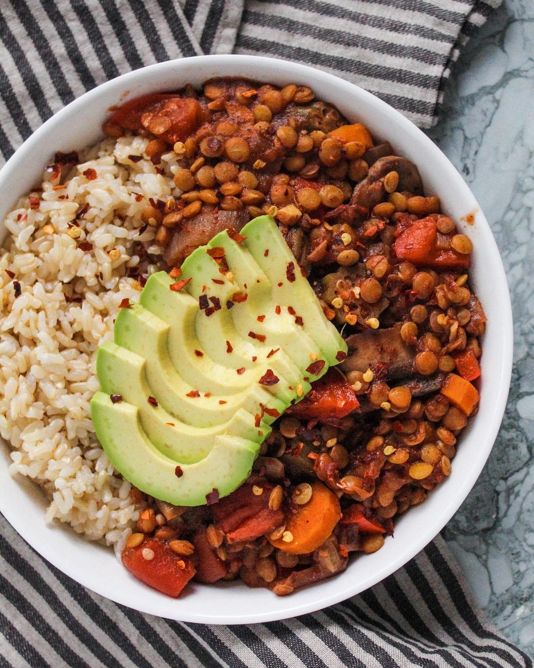 Coconut Lentil Red Curry