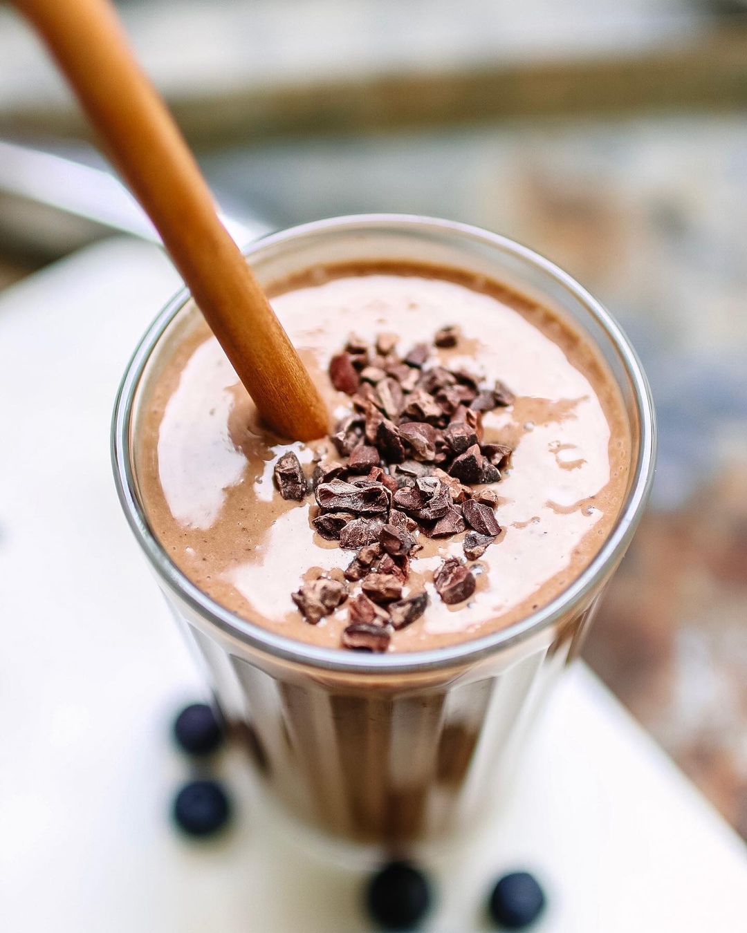 Cacao and Peanut Butter Smoothie