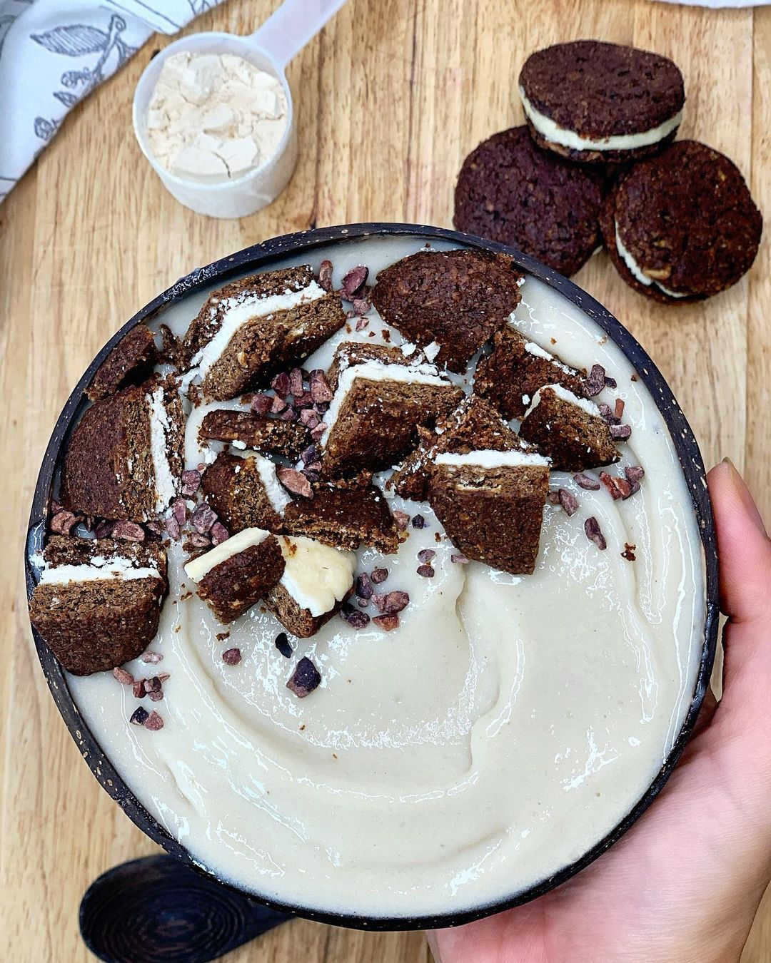 Protein Oreo Nice Cream