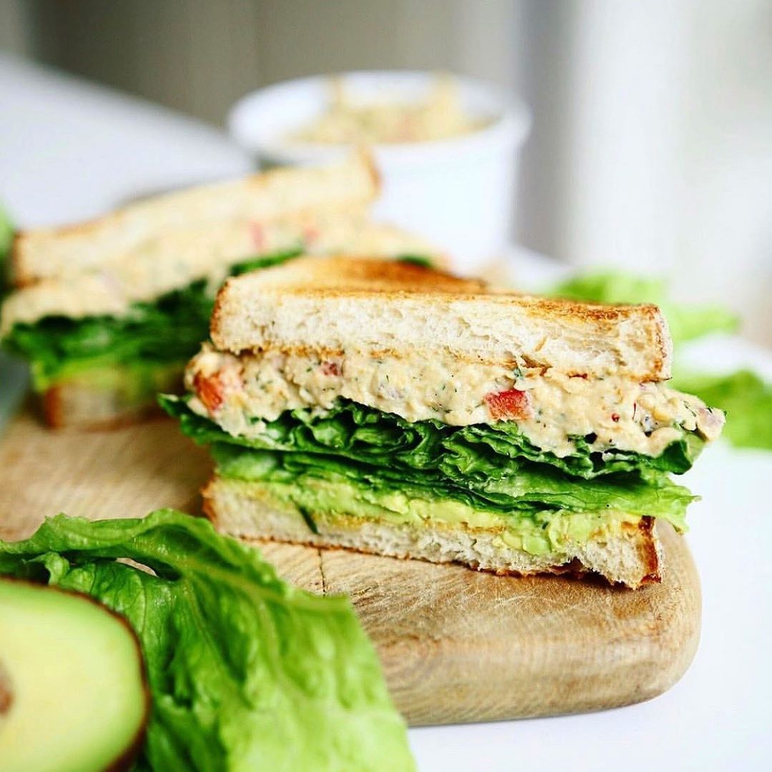 Vegan Chickpea Tuna Salad