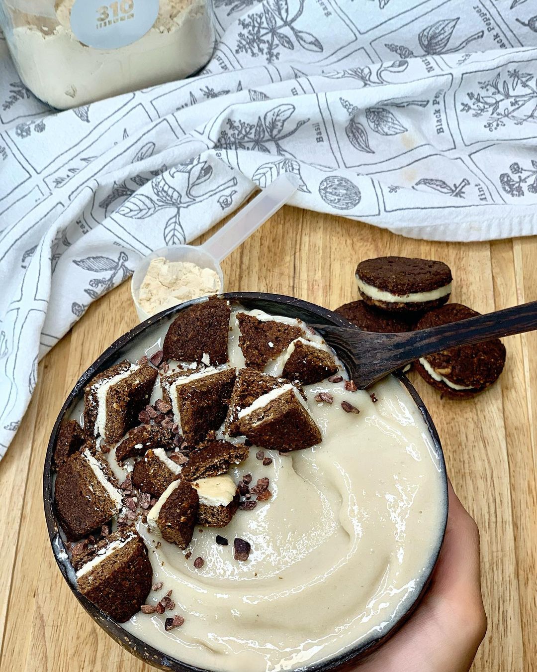Protein Oreo Nice Cream