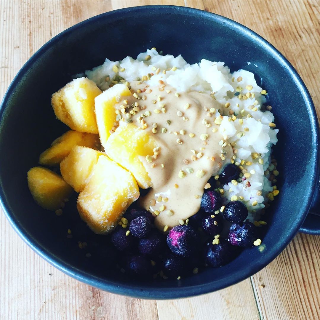 Rice Flake Banana Porridge
