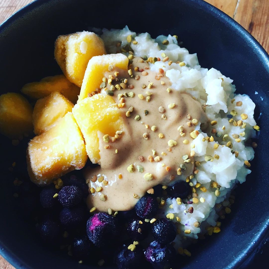Rice Flake Banana Porridge