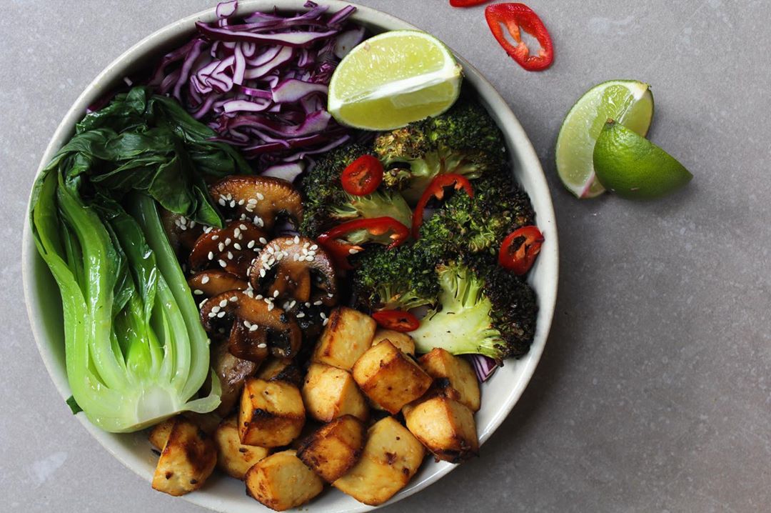 Crispy Tofu Buddha Bowl