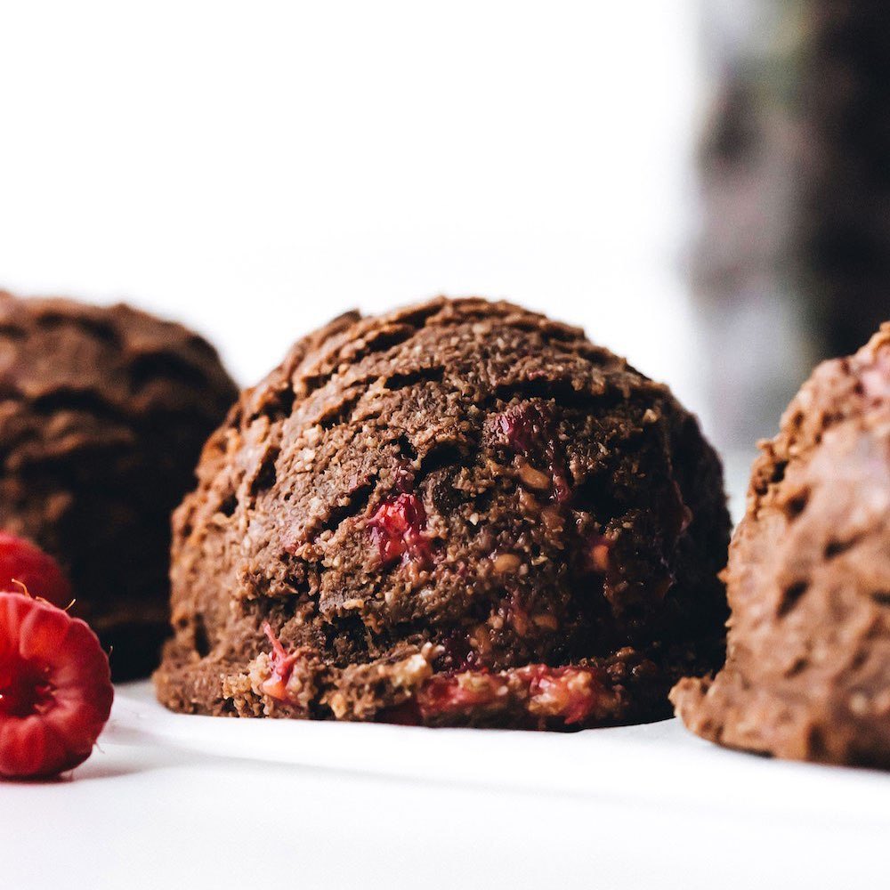 Double Chocolate Raspberry Cookie Dough