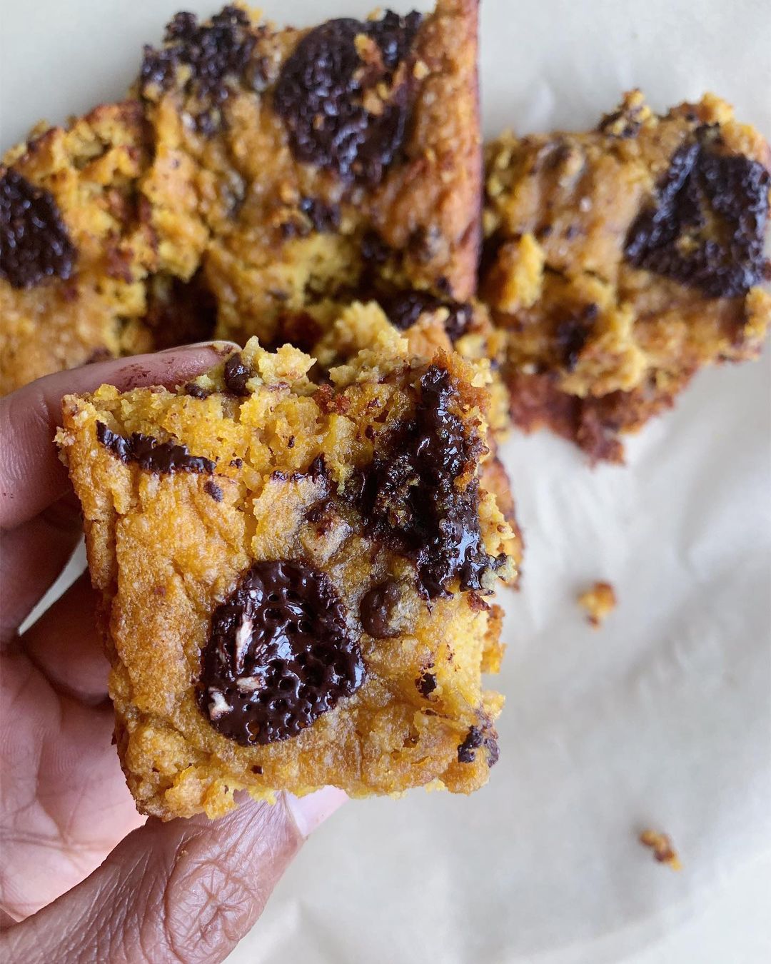 Peanut Butter Chocolate Chunk Blondies
