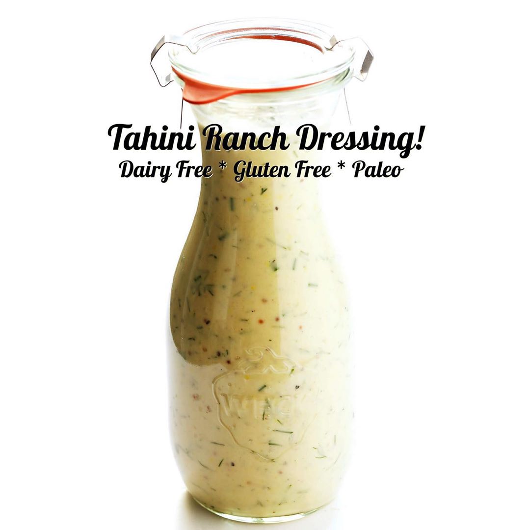 Easy Tahini Ranch Dressing
