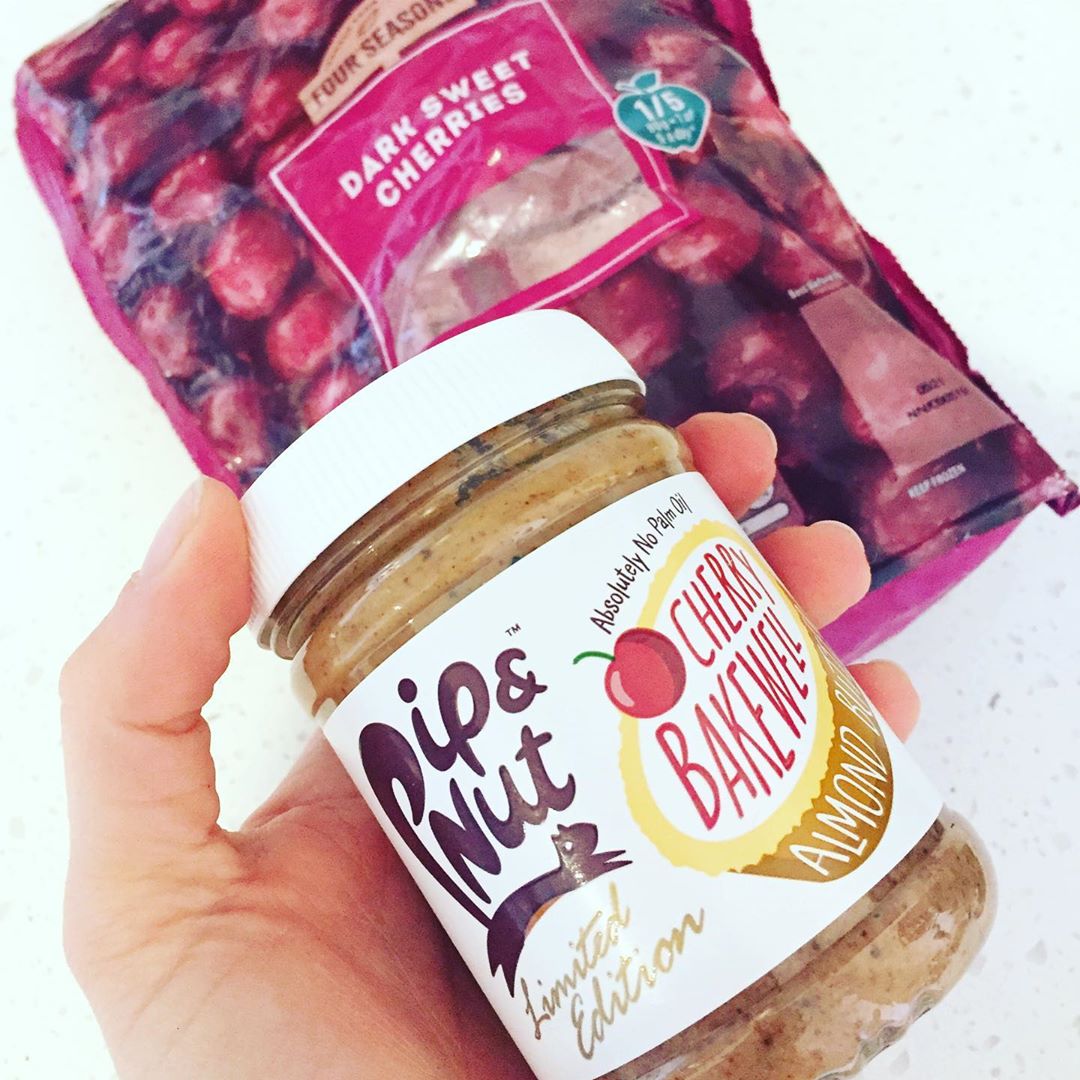 Cherry Bakewell Oats Breakfast