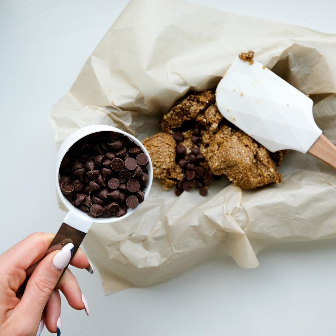 Cookie Dough Nicecream Bars