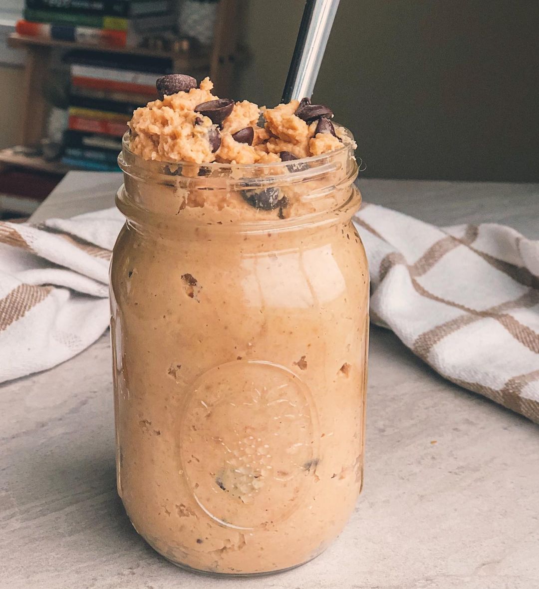 Chocolate Chip Chickpea Cookie Dough
