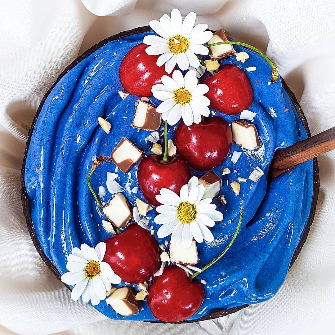Blueberry Ginger Nicecream