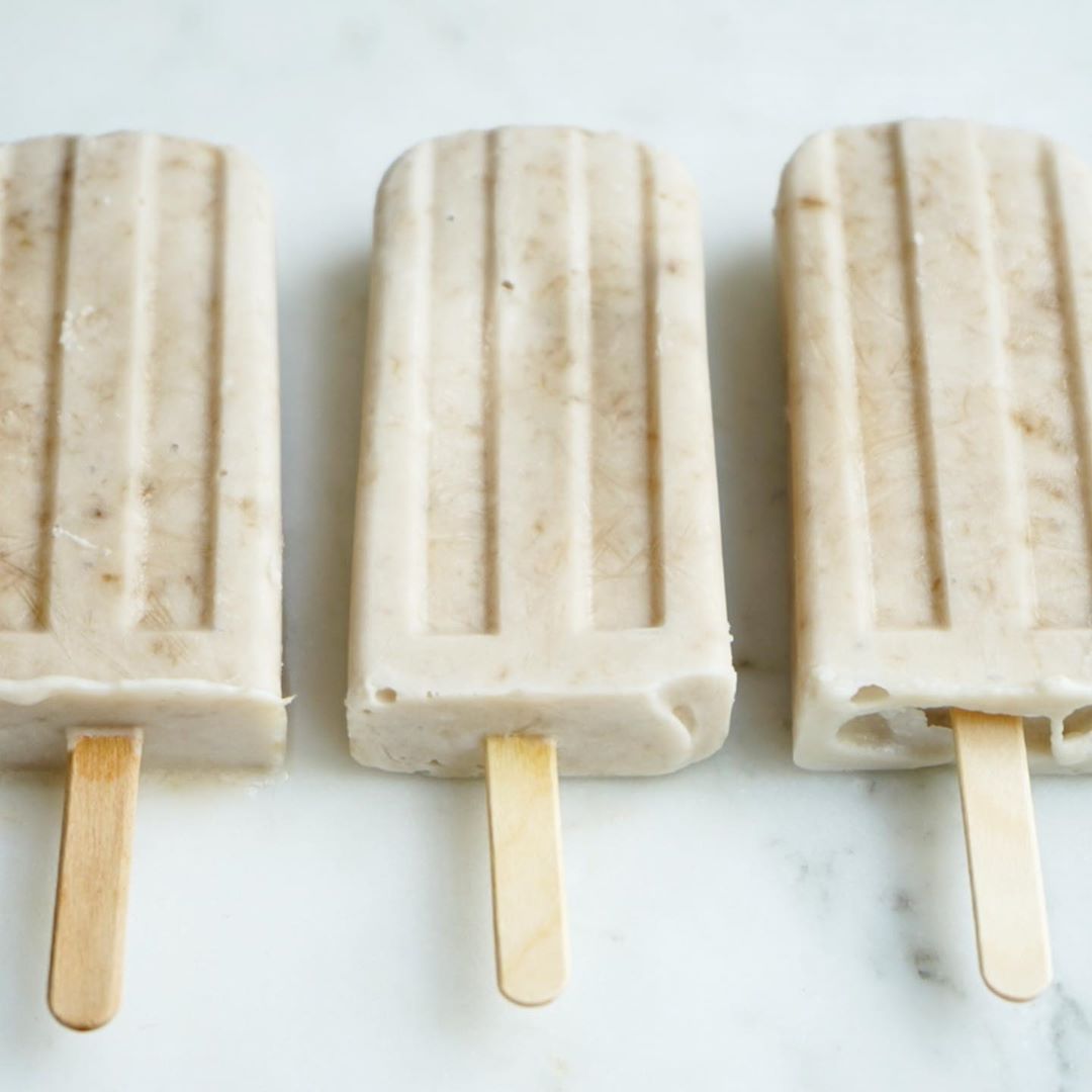 Easy Banana Coconut Ice Lollies for Summer