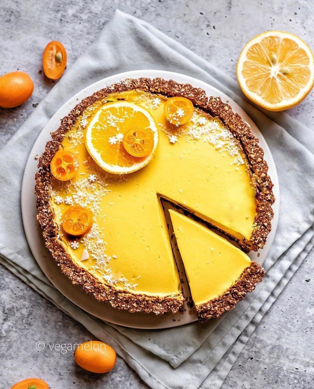 Coconut Lemon Tart