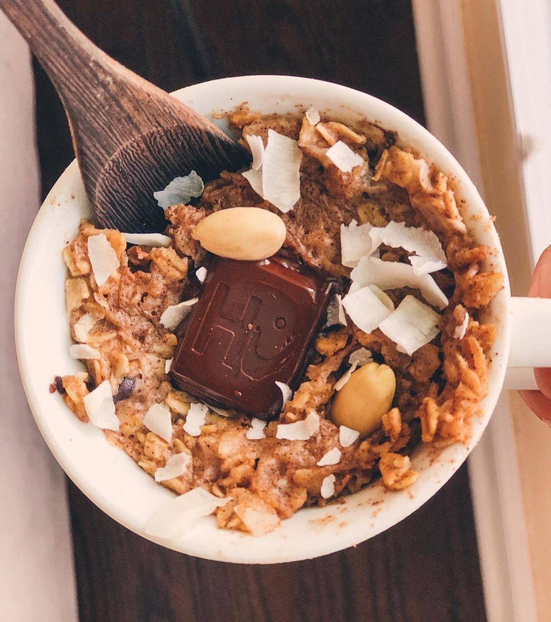 Almond Joy Inspired Mug Cake