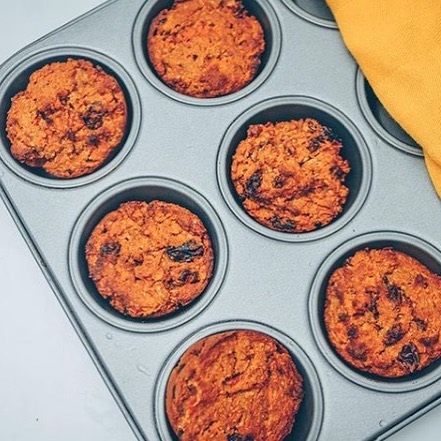 Easy Gluten-Free Carrot Cinnamon Muffins