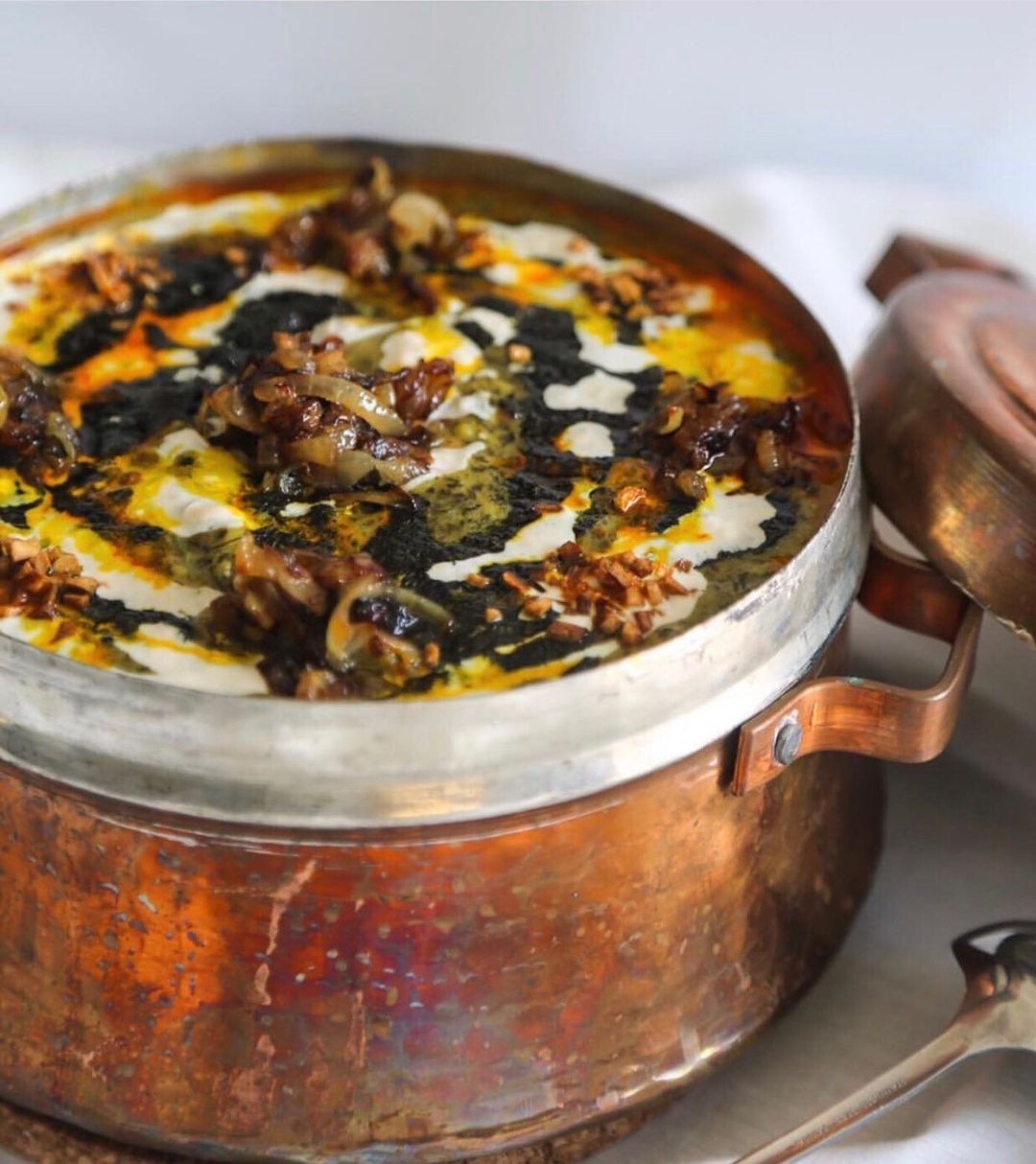 Iranian Vegan Ashe Reshteh Soup