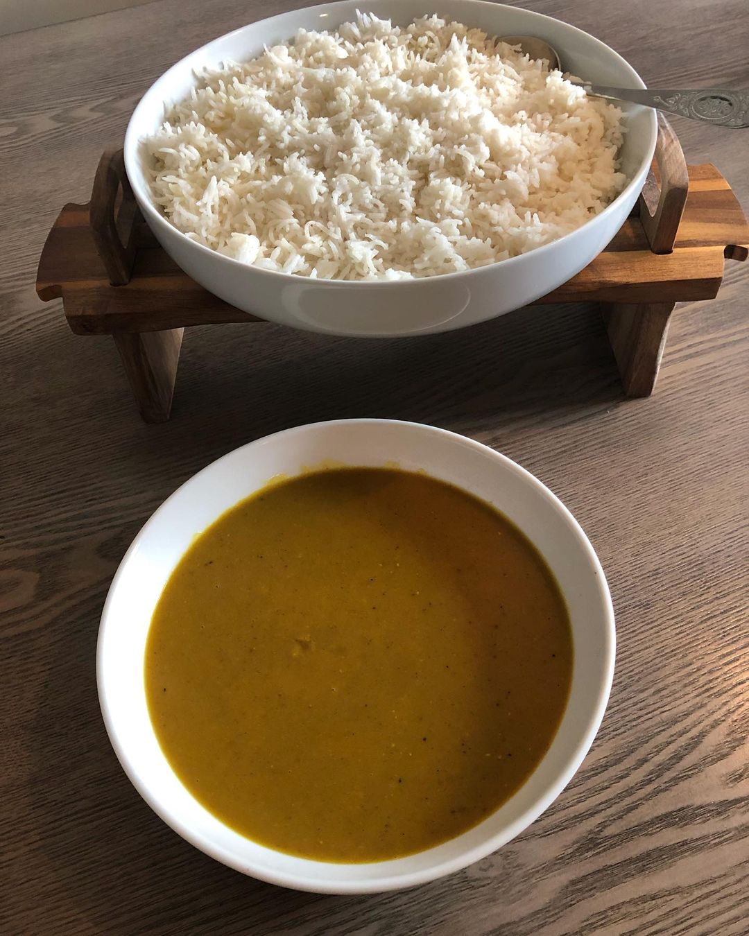 Split Pea Dahl with Garlic and Cumin