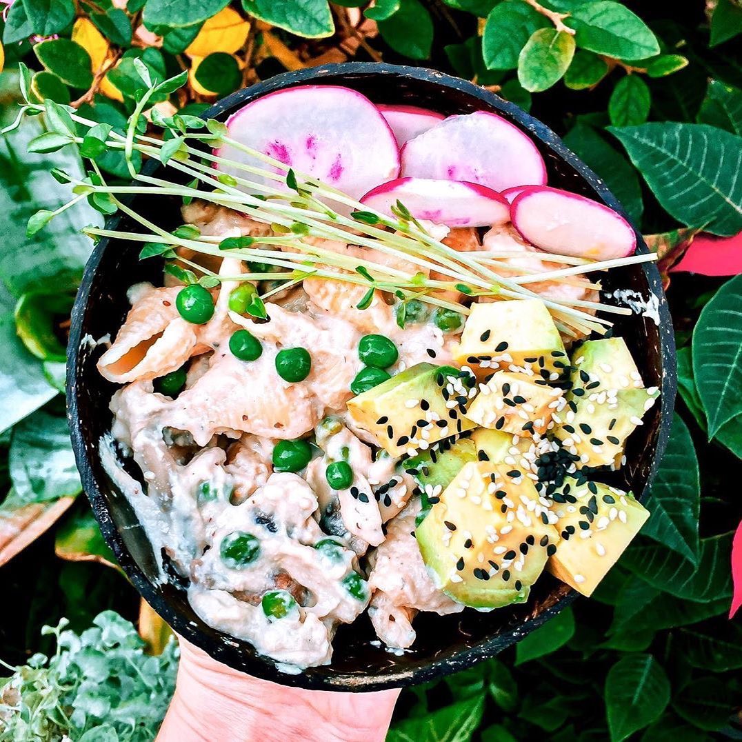 Creamy Cauliflower Miso Mushroom Sauce