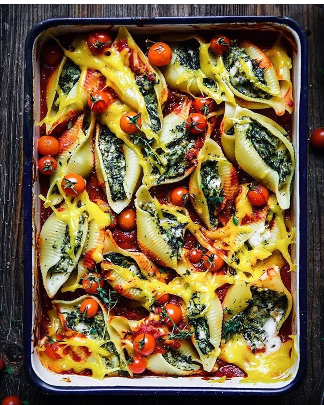Vegan Spinach and Feta Pasta Bake