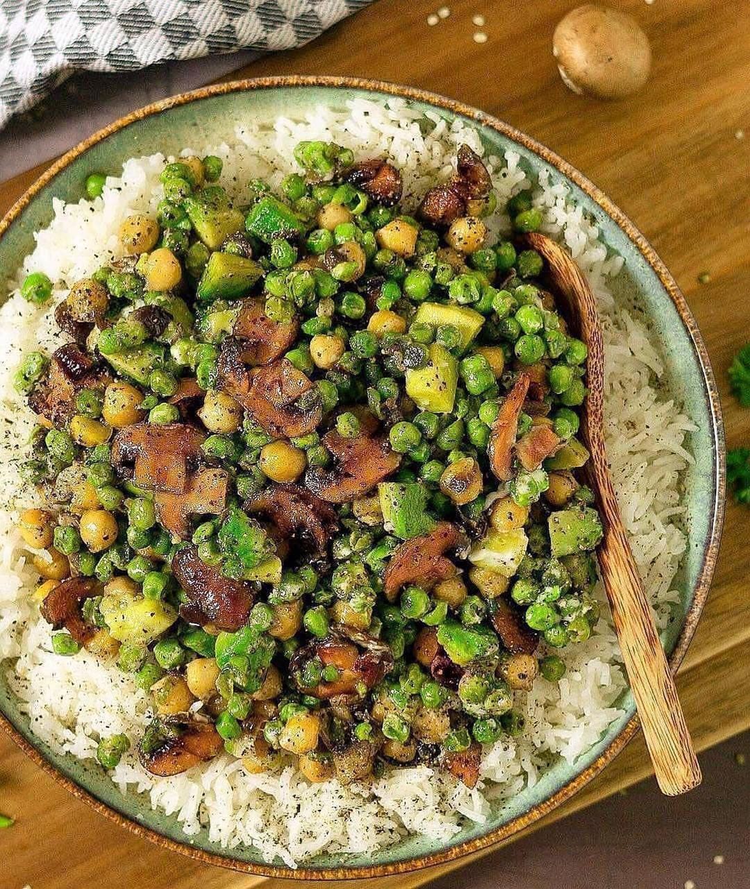 Creamy Stir Fry with Rice