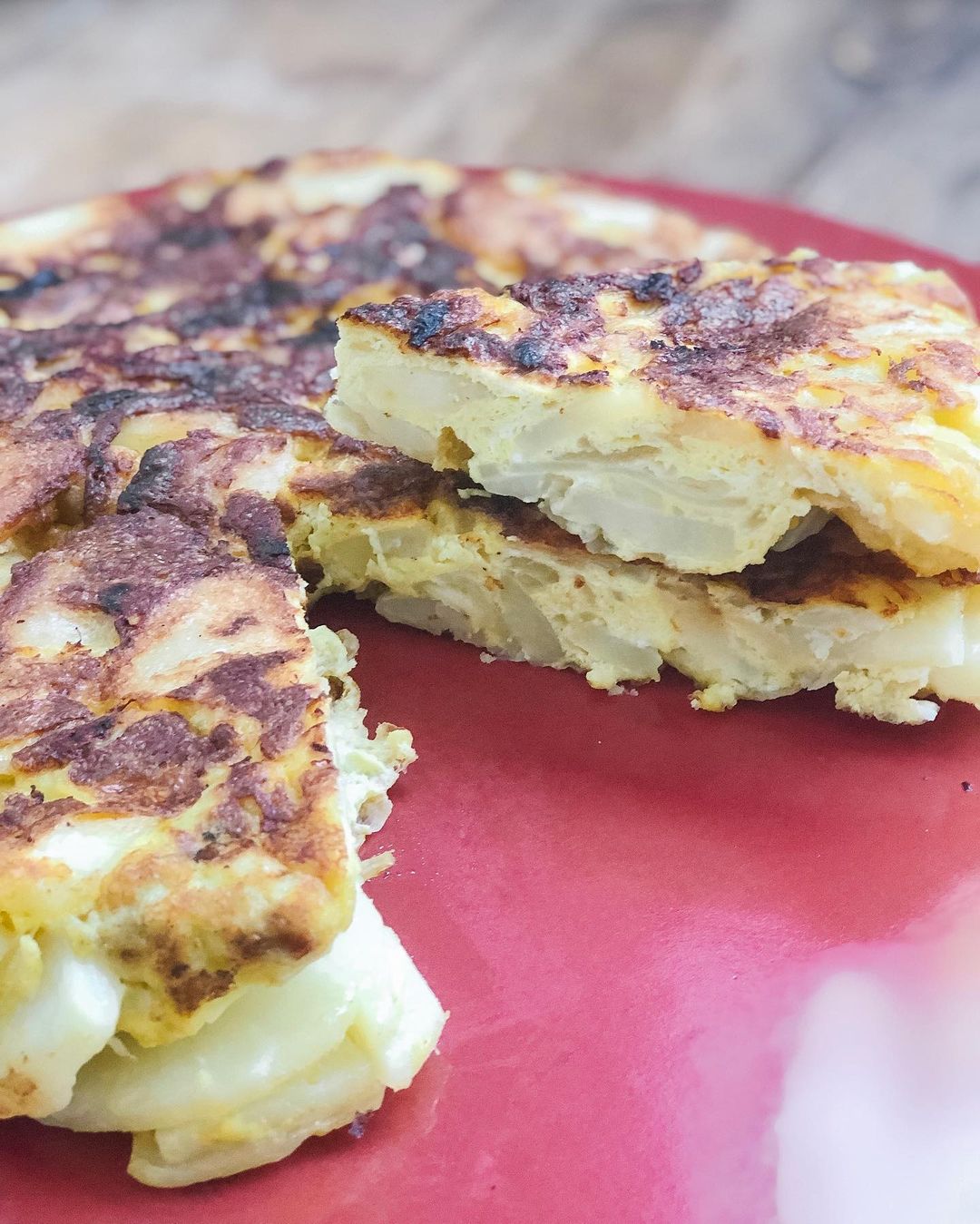 Spanish Tortilla with Potatoes and Eggs