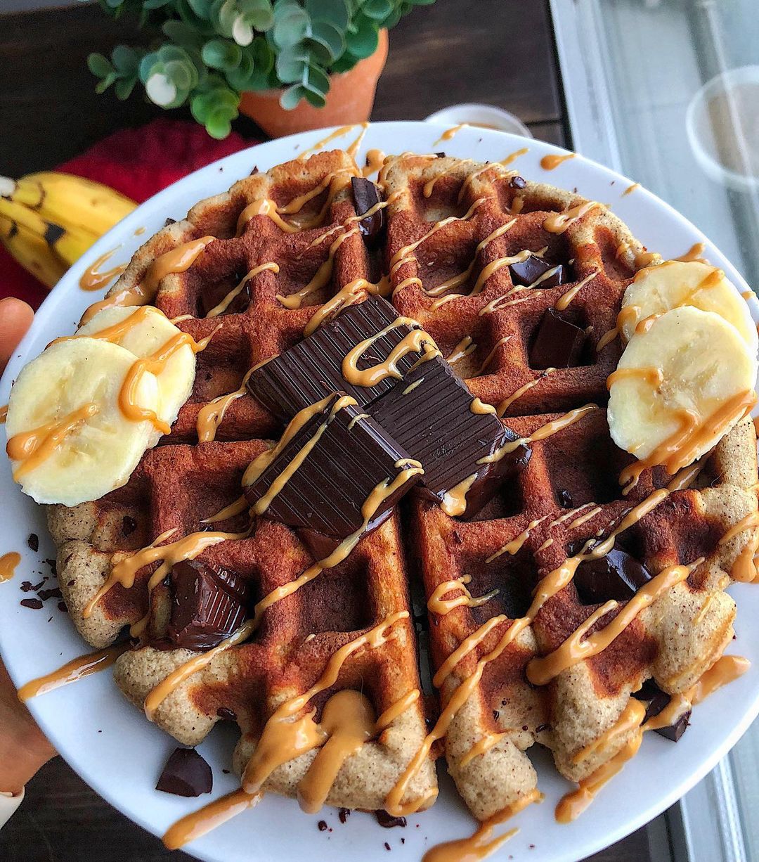 Crispy Collagen Waffles with Protein Boost