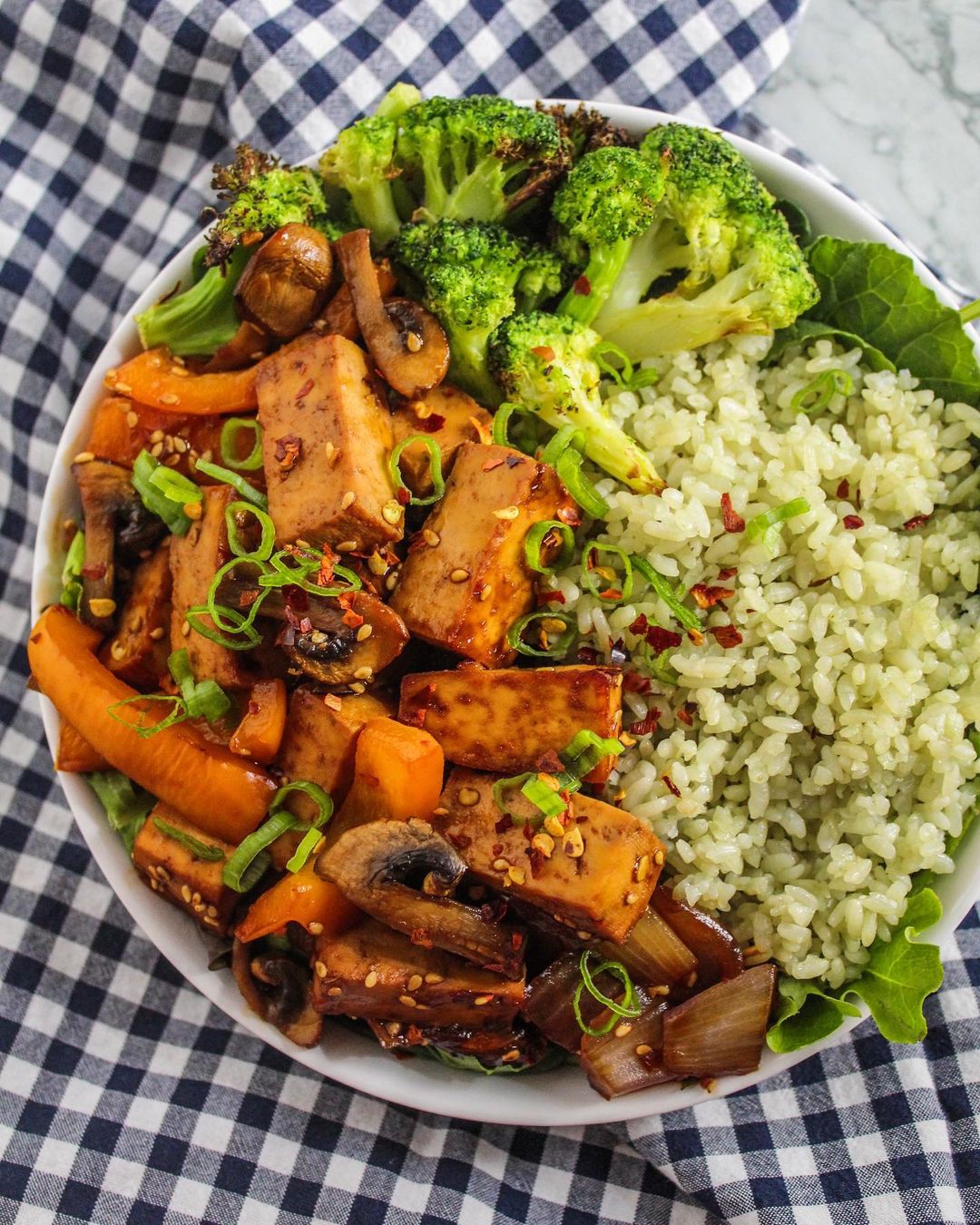 Chili Garlic Tofu
