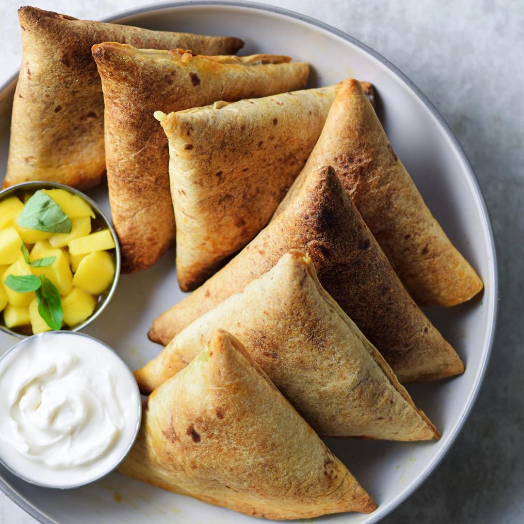 Pulled Jackfruit Fajita Parcels