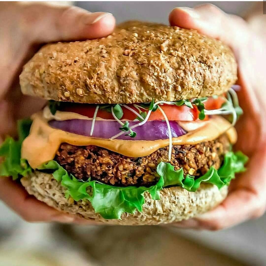Vegan Black Bean Burger