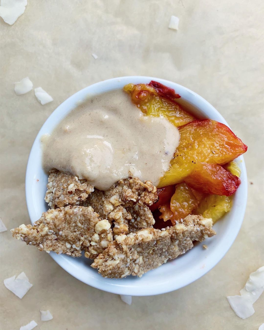 Peach Cobbler Crumble