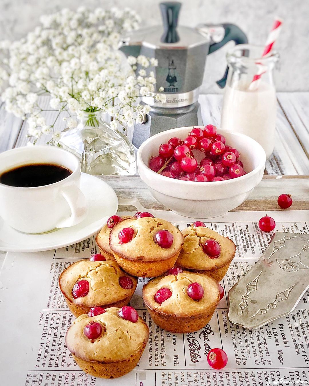Vegan Cranberry Muffins