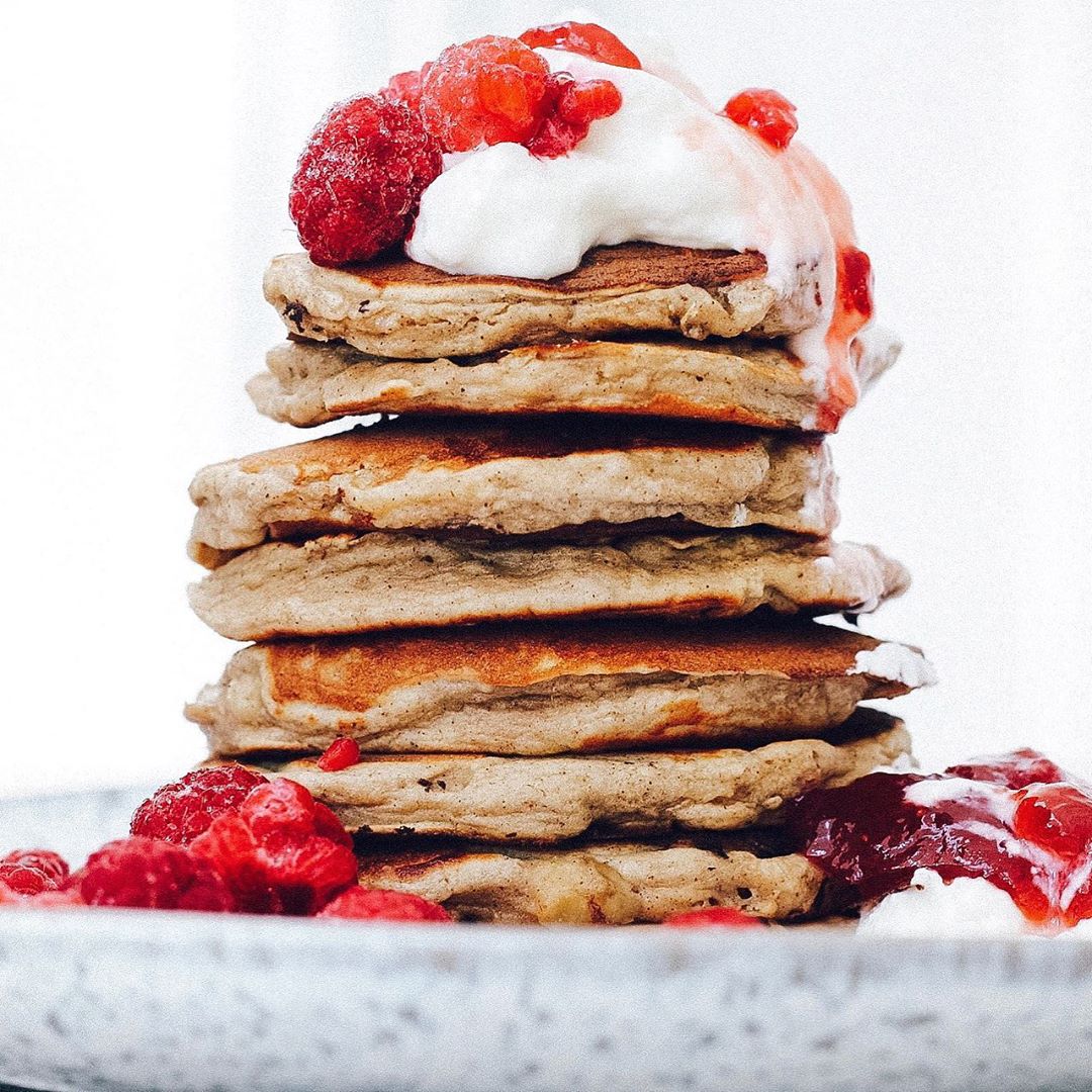 Vegan Vanilla Chai Pancakes
