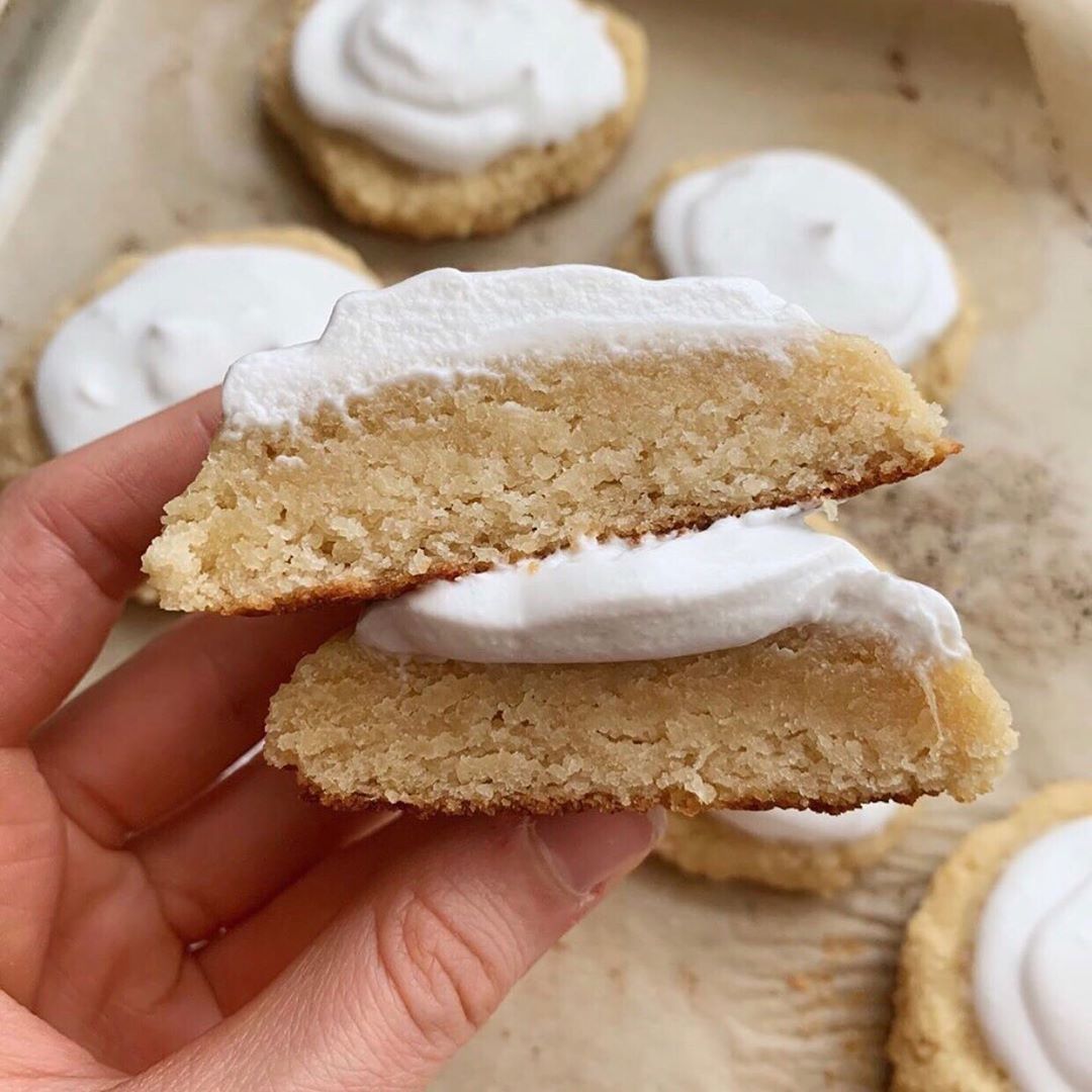 Vegan Lemon Sugar Cookies with Frosting