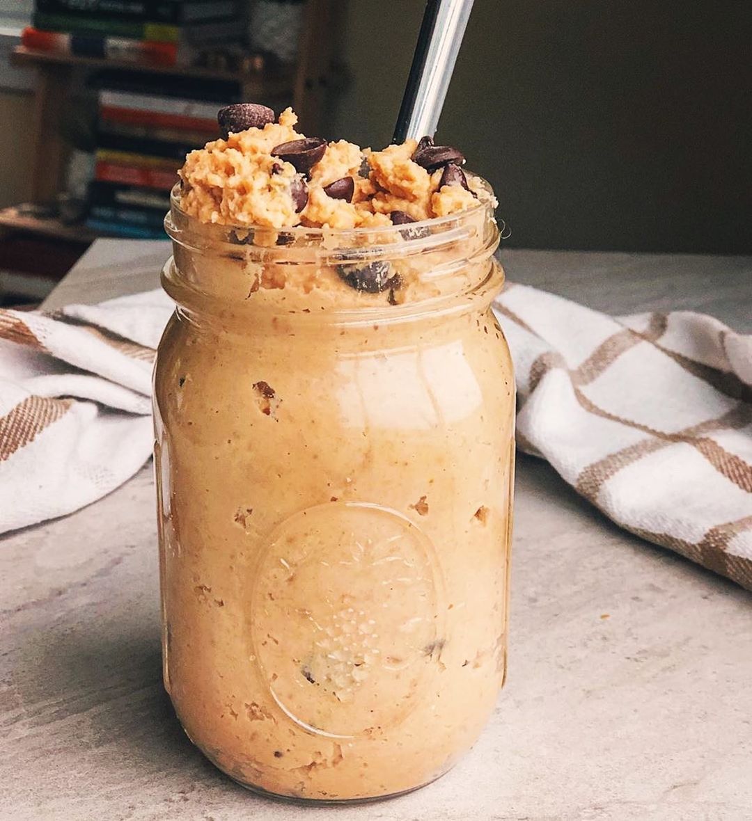 Chocolate Chip Chickpea Cookie Dough