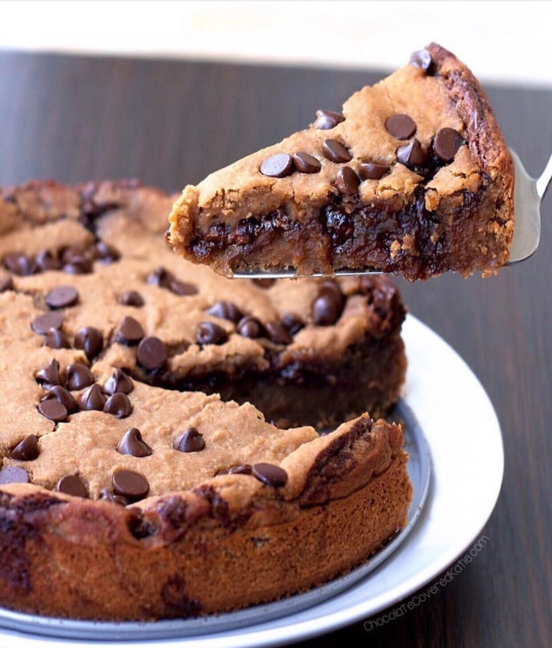 Chocolate Chip Cookie Pie