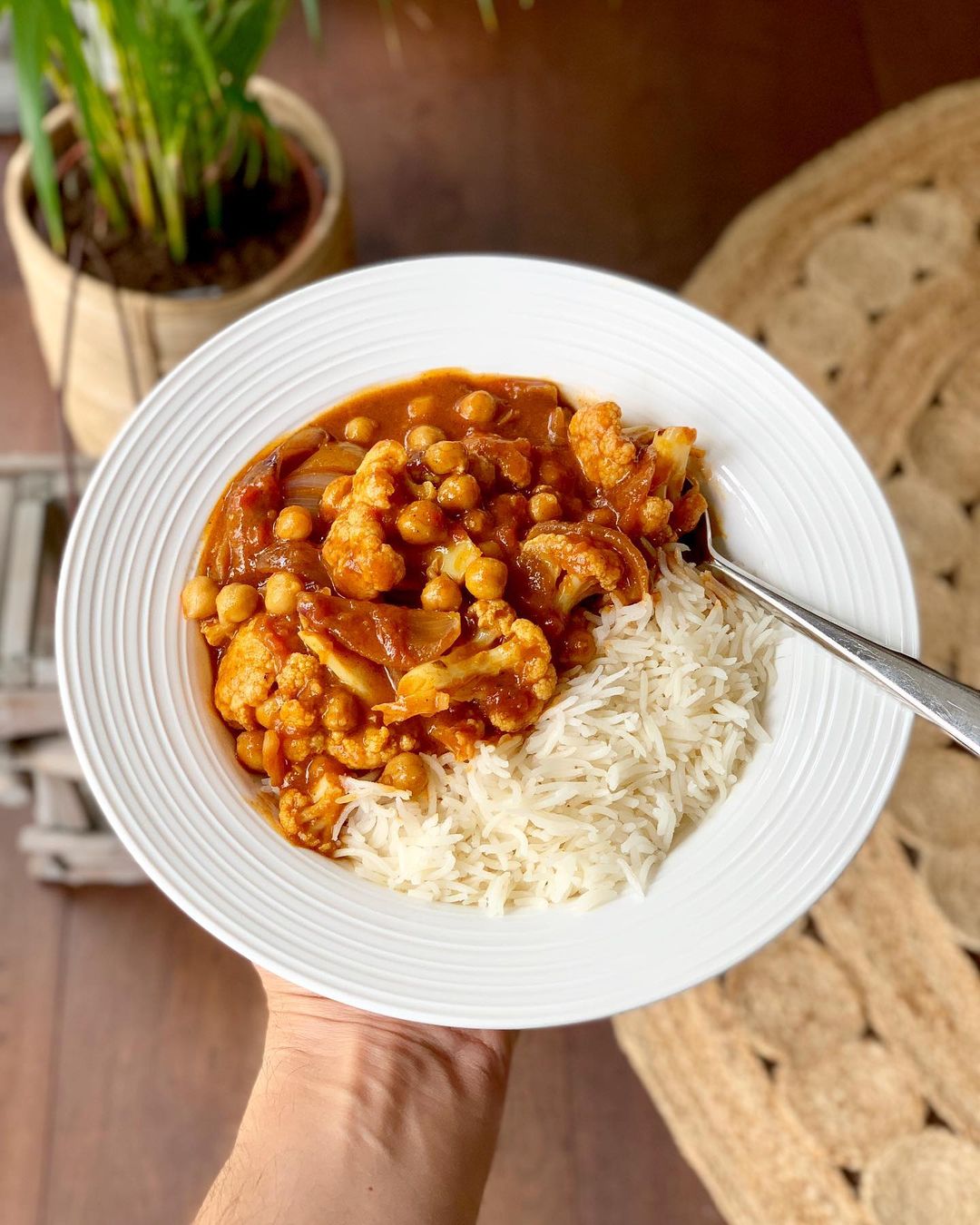 Cauliflower and Chickpea Tikka Masala