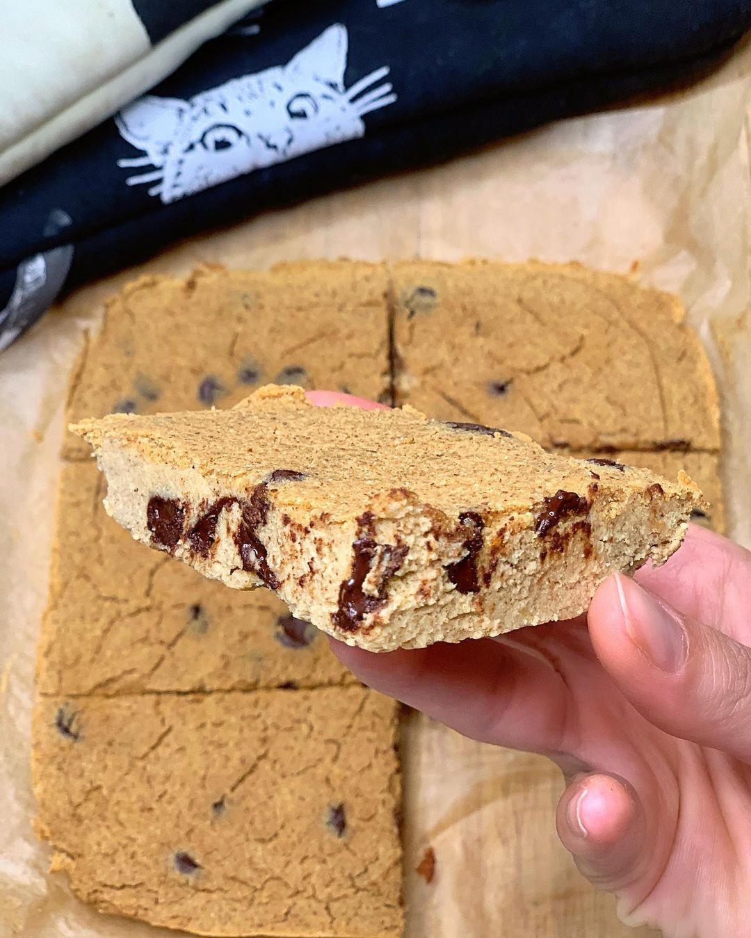 Vegan White Bean Blondies