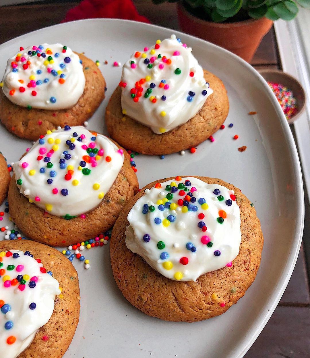 Paleo Gluten-Free Cake Batter Cookies