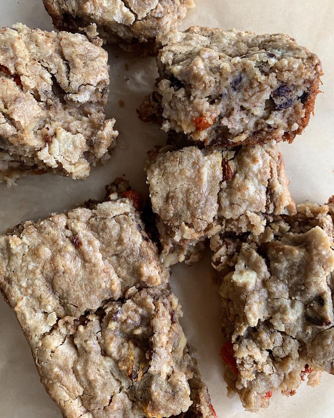Vegan Gluten Free Trail Mix Breakfast Bars