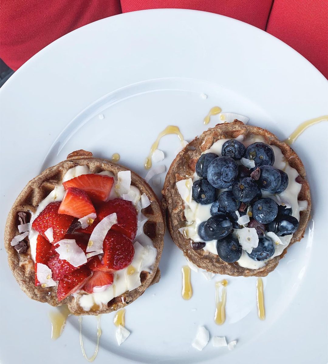Homemade Protein Plant-Based Waffles