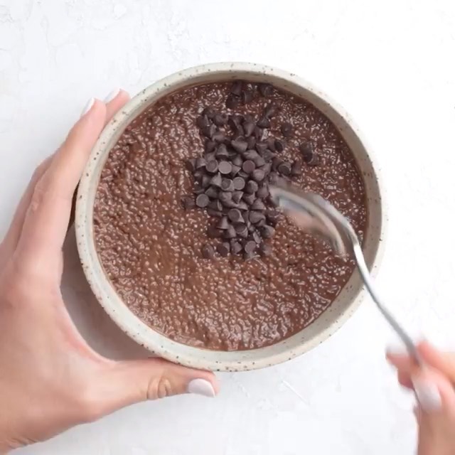 Vegan Chocolate Chia Pudding