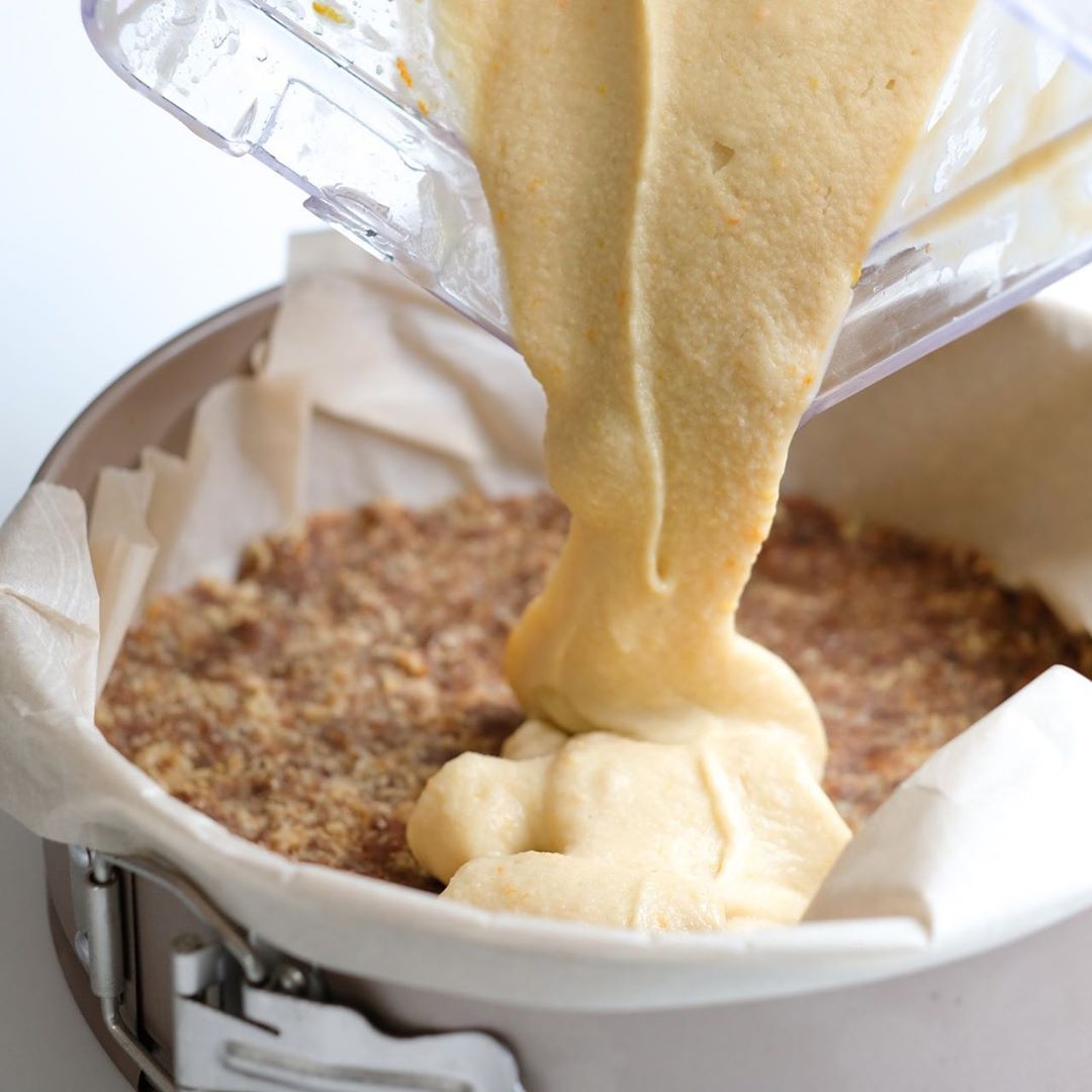 Vegan Citrus Nicecream Cake