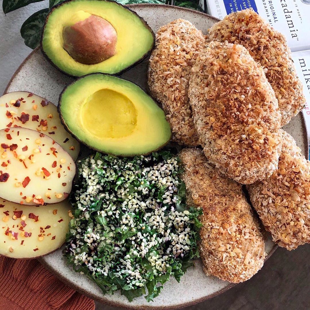 Macadamia Coconut Chickpea Nuggets