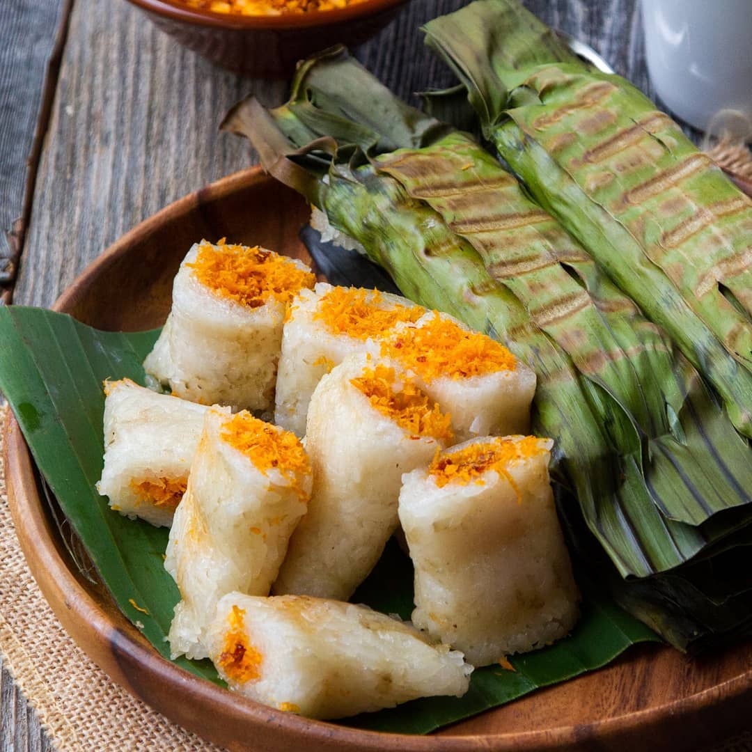 Grilled Stuffed Glutinous Rice Parcels