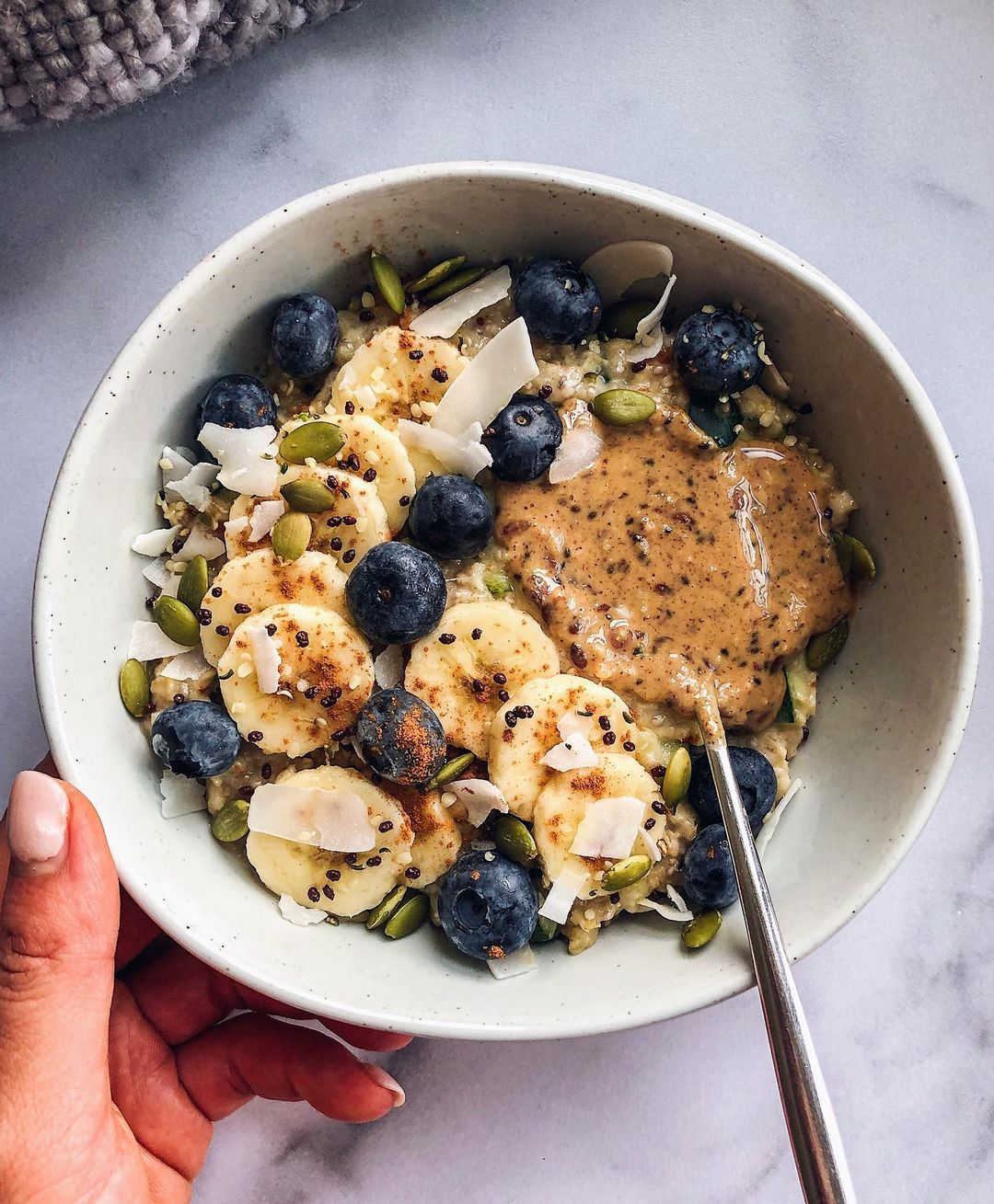 Creamy and Nutty Overnight Oats