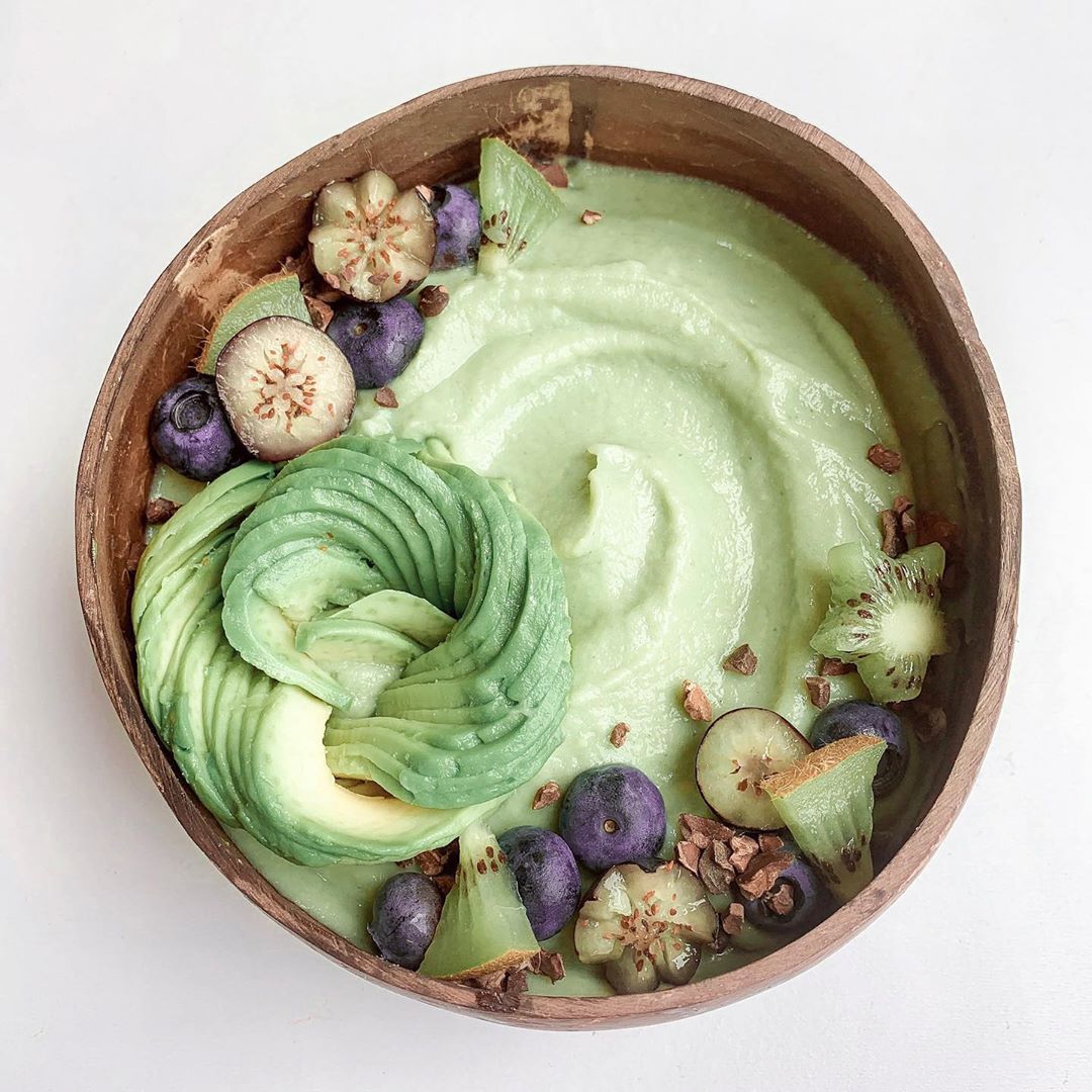 Avocado and Banana Smoothie Bowl