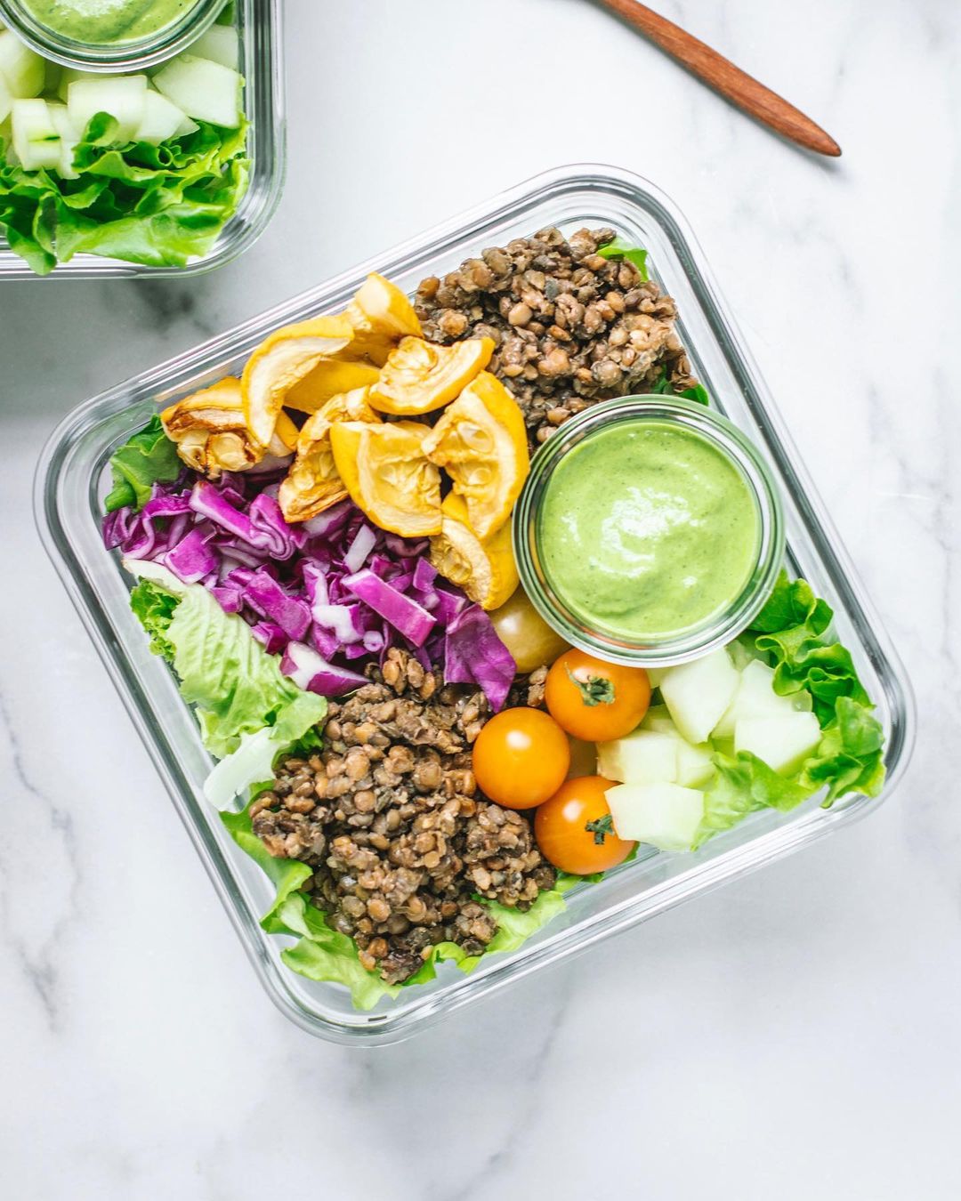 Creamy Tahini Herb Dressing