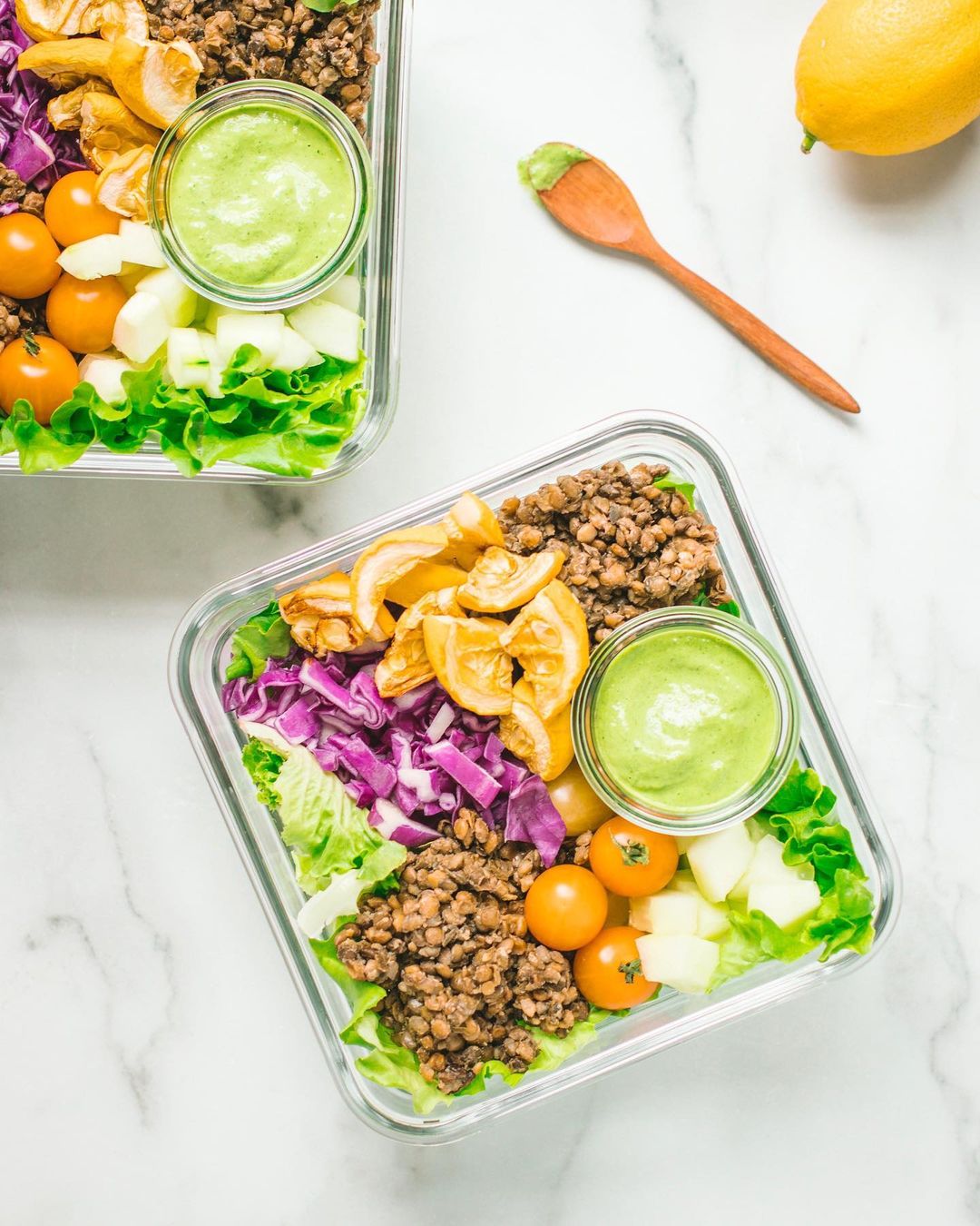 Creamy Tahini Herb Dressing